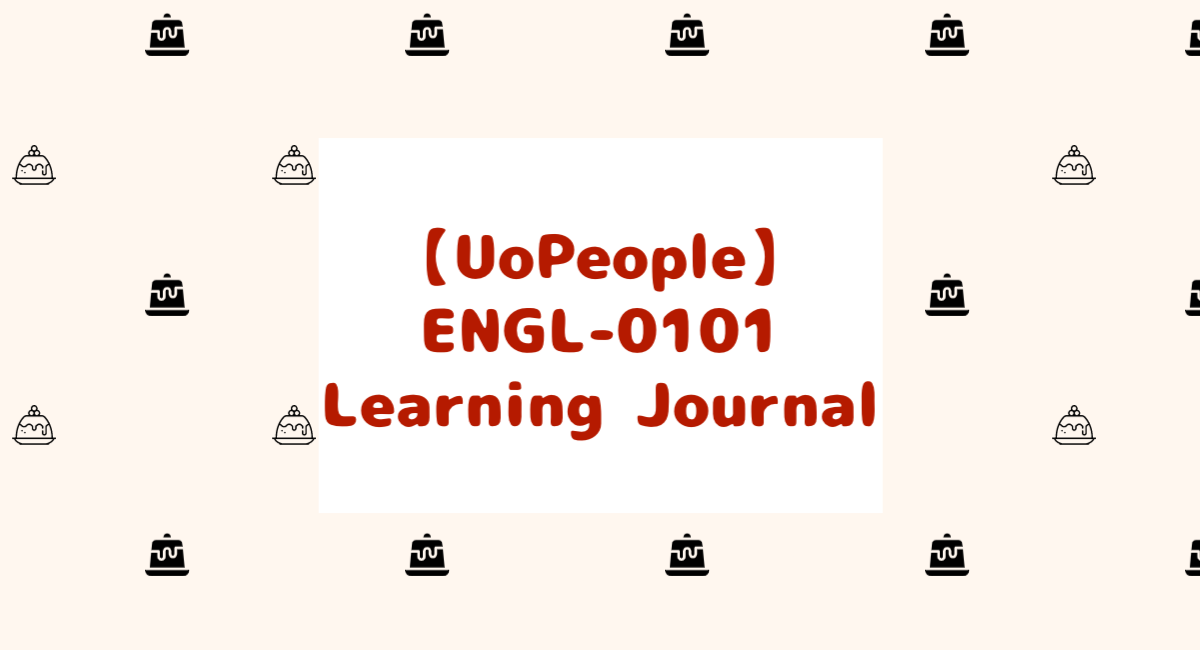 ENGLのUnit、LearningJournalの感想