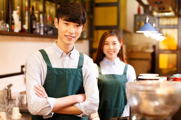 waitress waiter barista staff 6767345