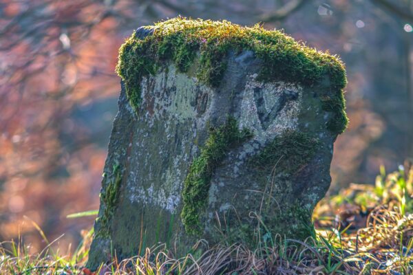stone signpost old moss 4811848