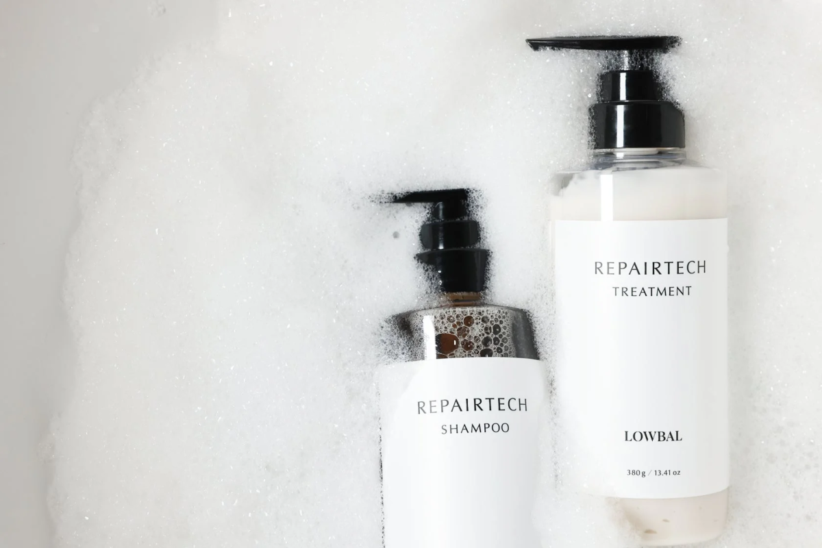 LOWBAL REPAIRTECH SHAMPOO y TRATAMIENTO en espuma