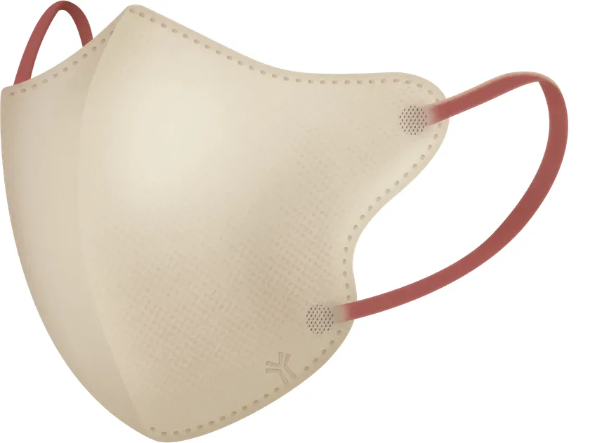 Mascarilla Airfeel en color Beige