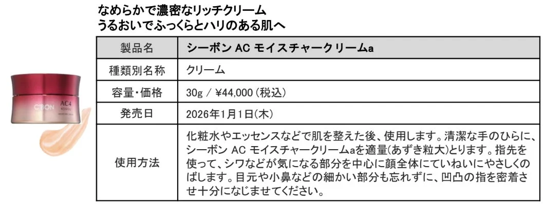 C'BON AC Moisture Cream a