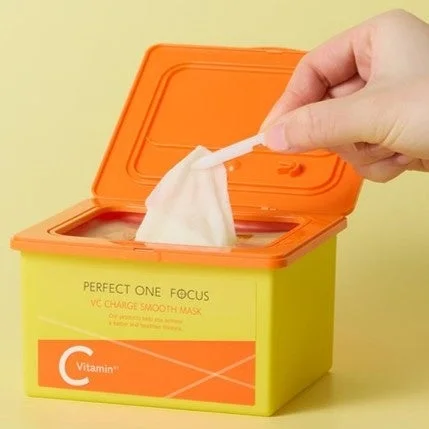 Extracci&oacute;n de mascarilla de la caja