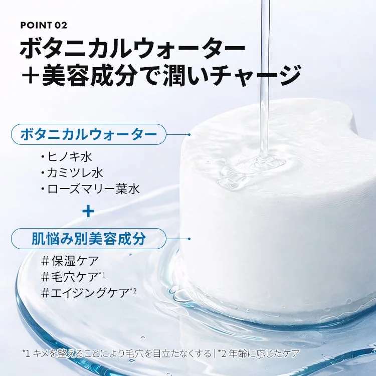 Hidratación con aguas botánicas y componentes de belleza