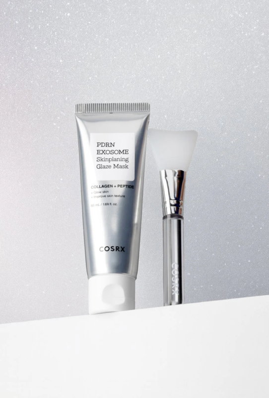 PDRN Exosome Skinplaning Glaze Mask y cepillo