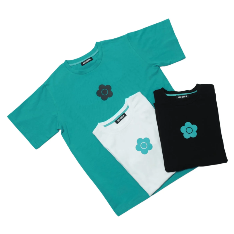 Camiseta con margarita frontal