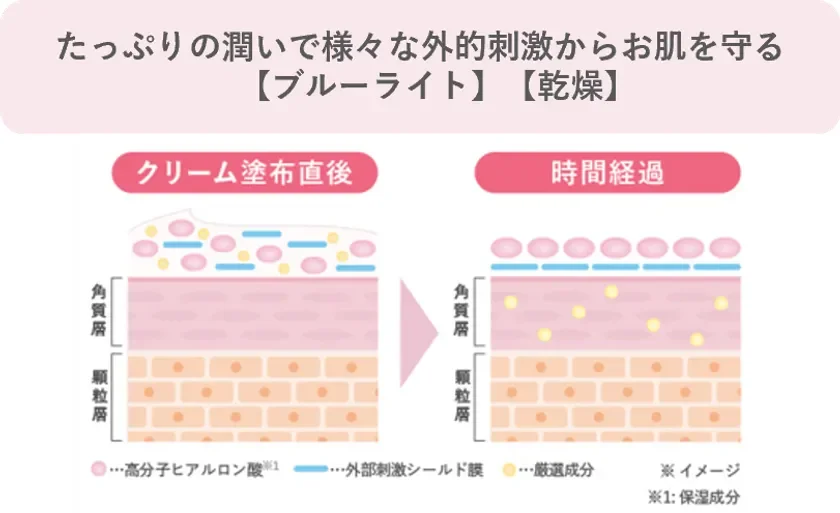 潤いバリア機能 イメージ