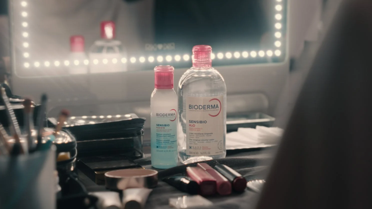 Productos Sensibio en tocador