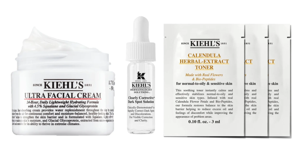 Kiehl's Cream UFC Hydrating Care Set