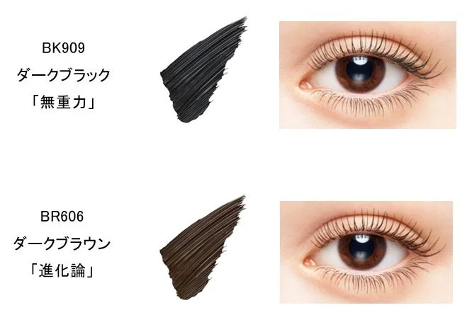 Muestras de color de la M&aacute;scara de Pesta&ntilde;as