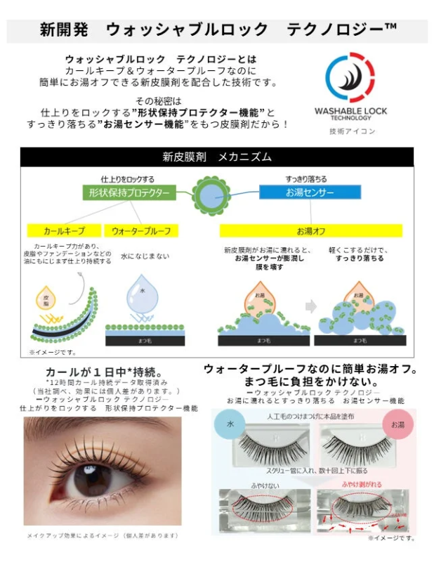 Tecnología Washable Lock™