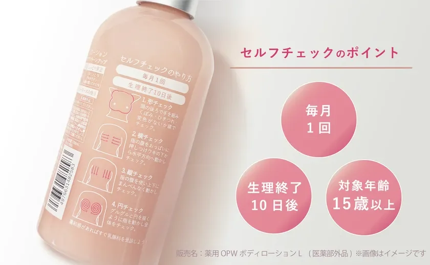 Autoexamen con la Loción Corporal Blanqueadora