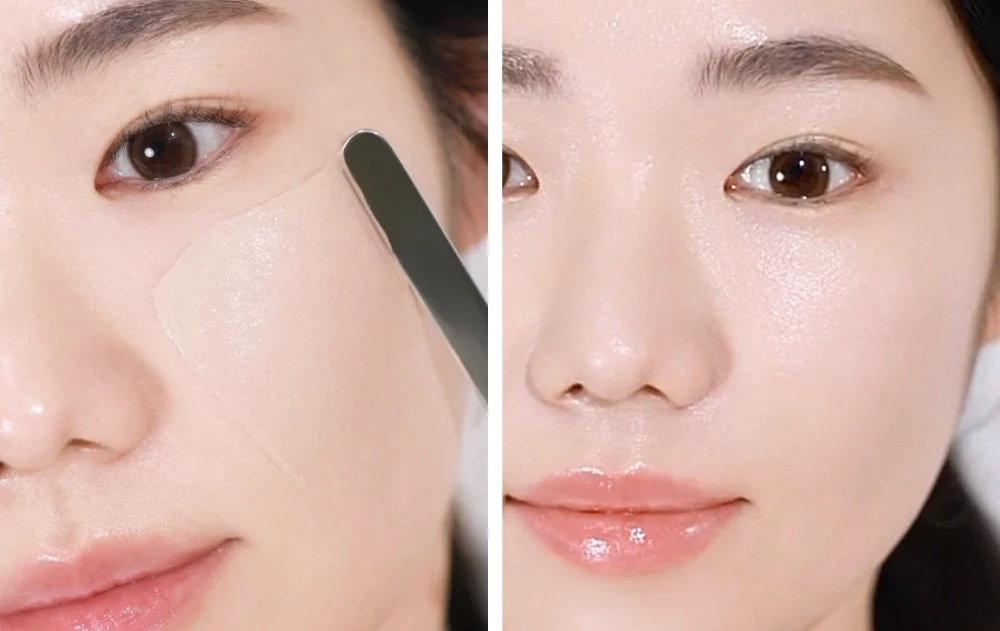 Aplicaci&oacute;n de base de maquillaje para un acabado suave