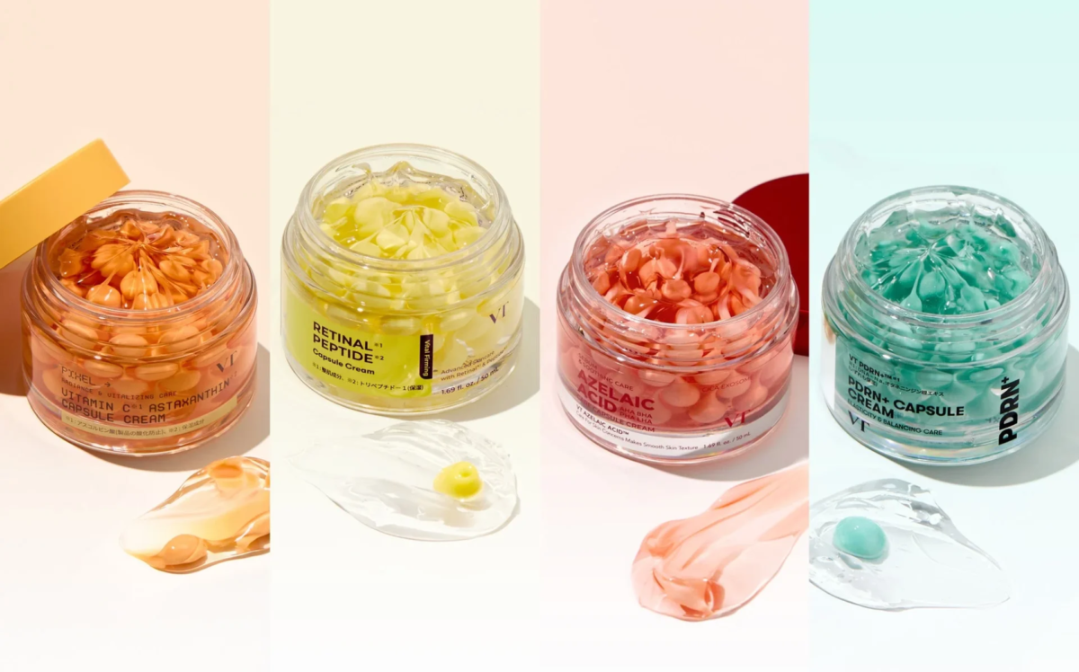 Cremas en c&aacute;psulas de VT Cosmetics