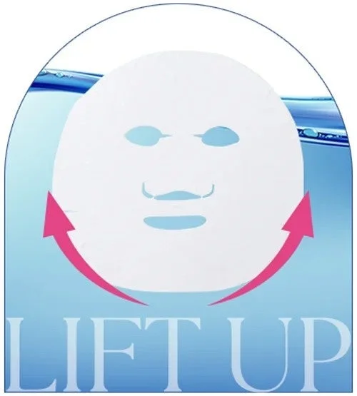 Ilustraci&oacute;n de mascarilla con efecto lifting