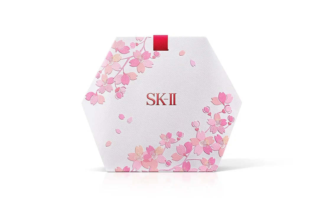 Caja de regalo de SK-II con motivos de sakura