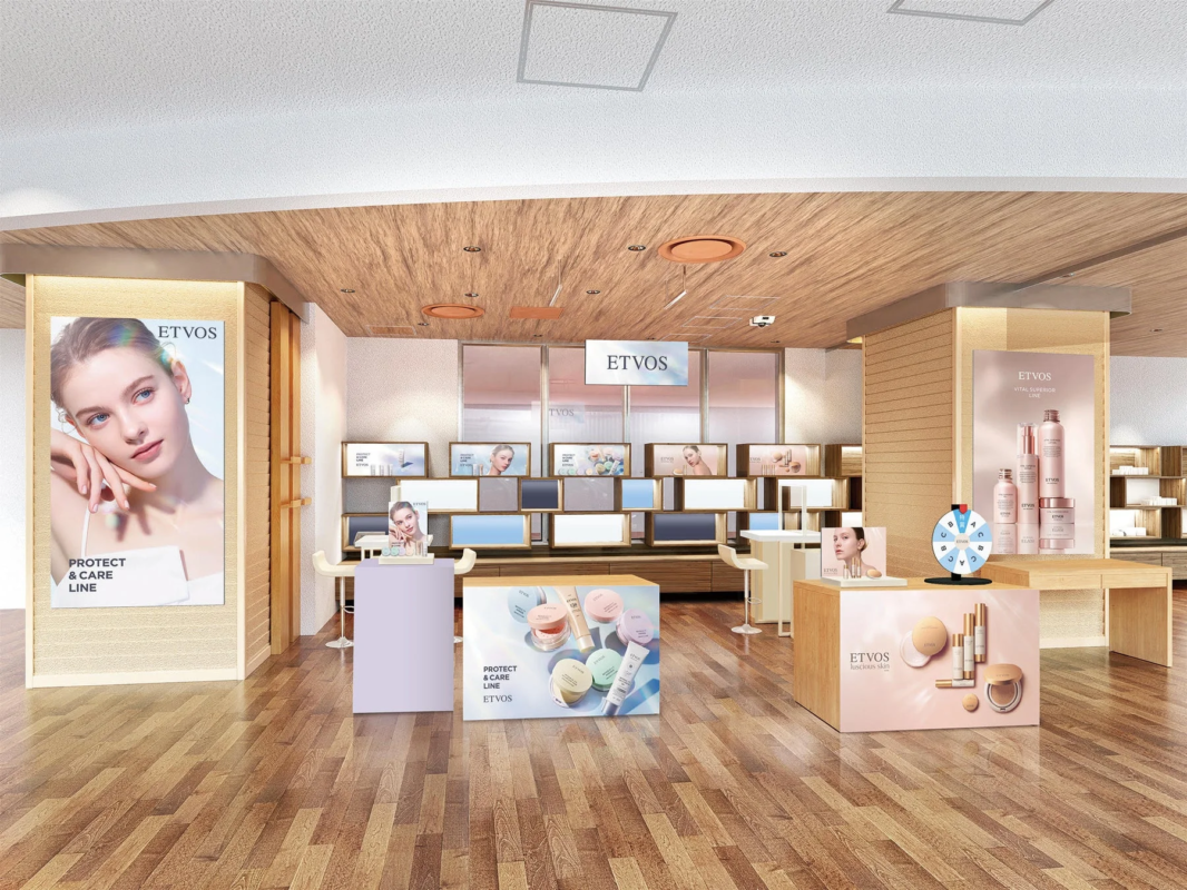 Exhibición de productos ETVOS