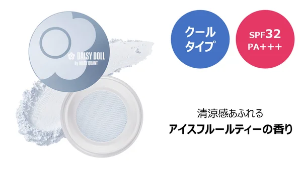 Polvo compacto de DAISY DOLL con SPF y aroma refrescante