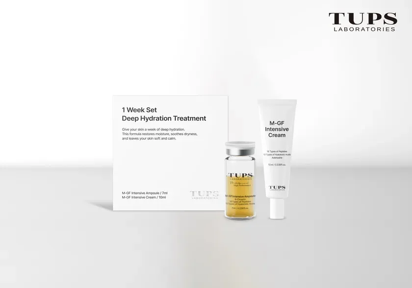 TUPS Deep Hydration Treatment 1-Week Set