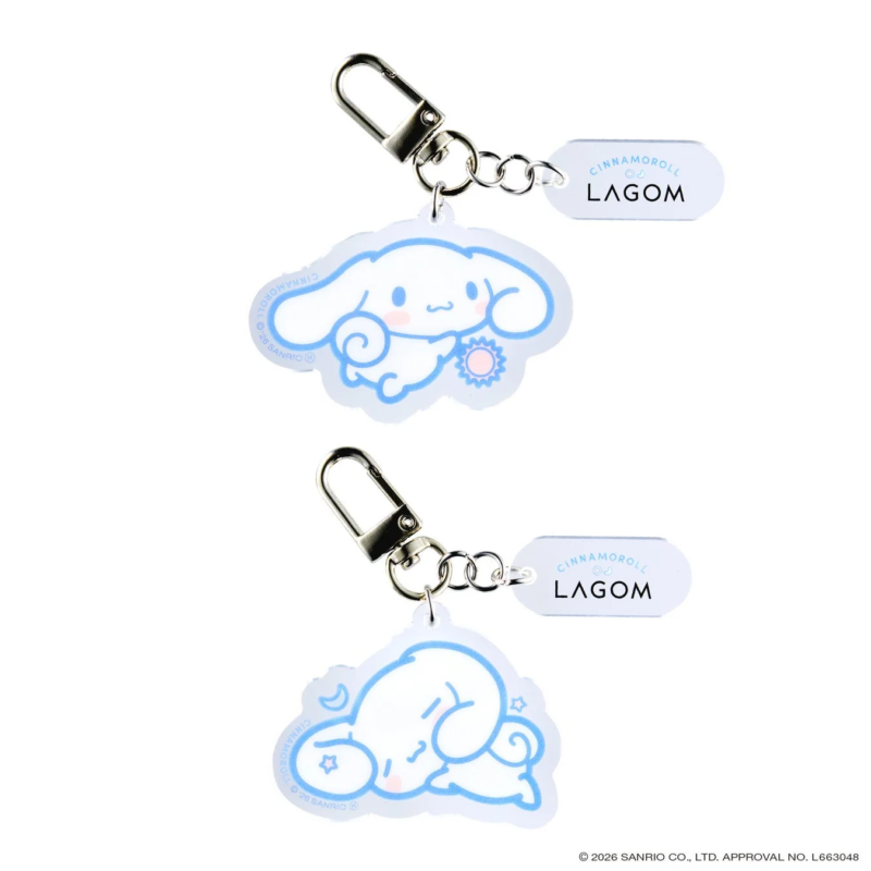 Llaveros de Cinnamoroll x LAGOM