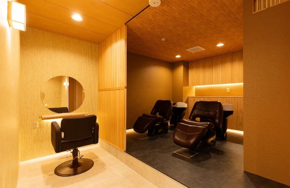 Interior del salón "癒髪-yukami-"