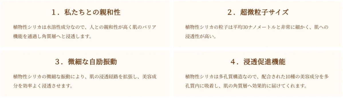 Características de la sílice vegetal