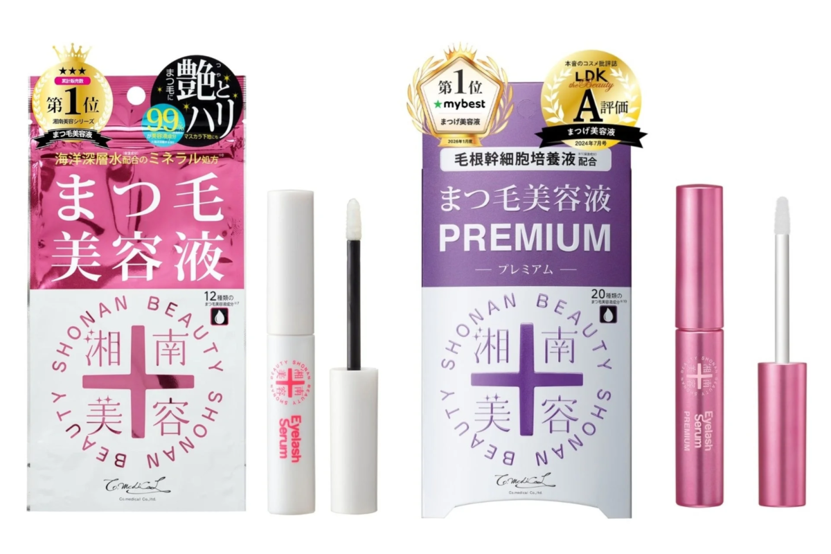 Productos y reconocimientos de Shonan Beauty Eyelash Serum