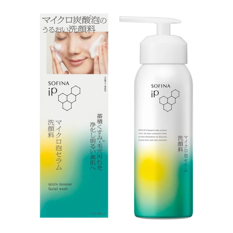 SOFINA iP Micro Mousse Facial Wash
