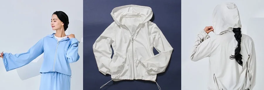 Sudadera UV en varios &aacute;ngulos