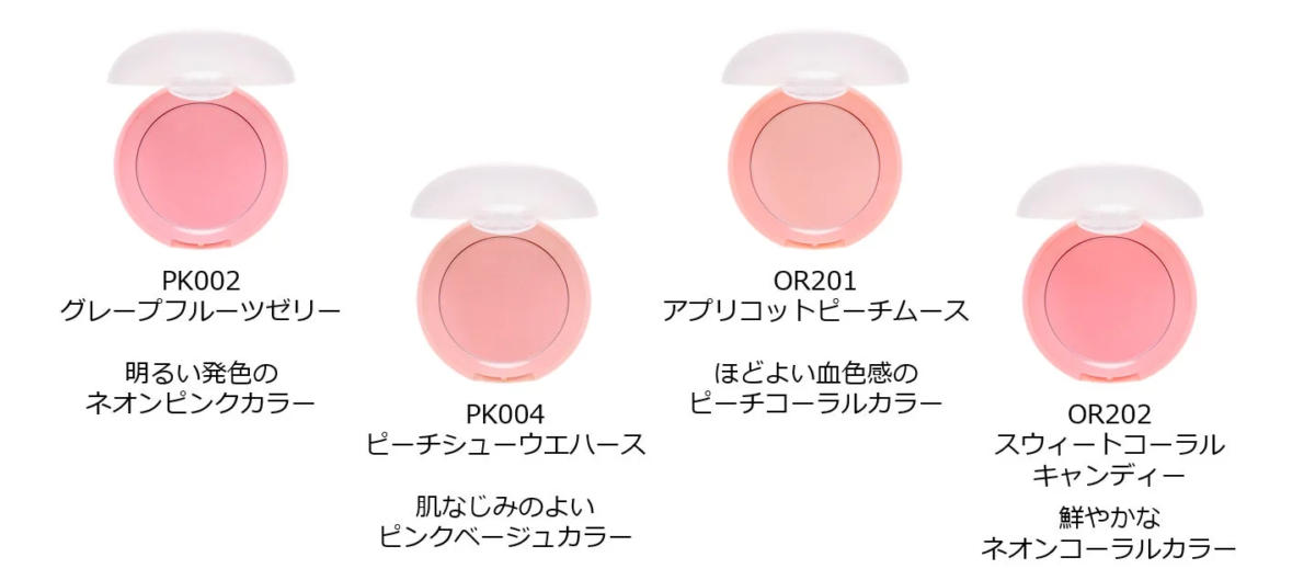 Sistema de color del Lovely Cookie Blusher