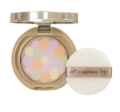 Marshmallow Finish Powder Abloom mini abierto con borla