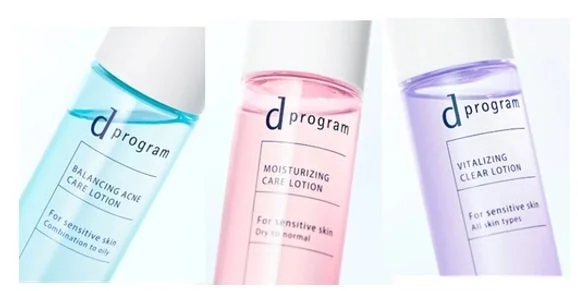 Diferentes tipos de lociones d programa