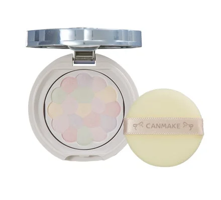 Illuminating Finish Powder Abloom mini abierto con borla