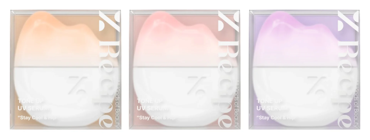 Envases del Tone Up UV Serum