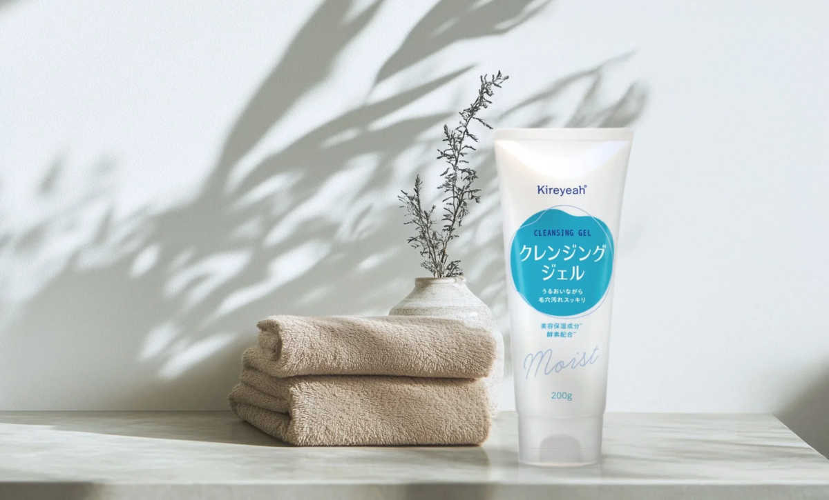 Kireyeah Cleansing Gel en un ambiente relajante
