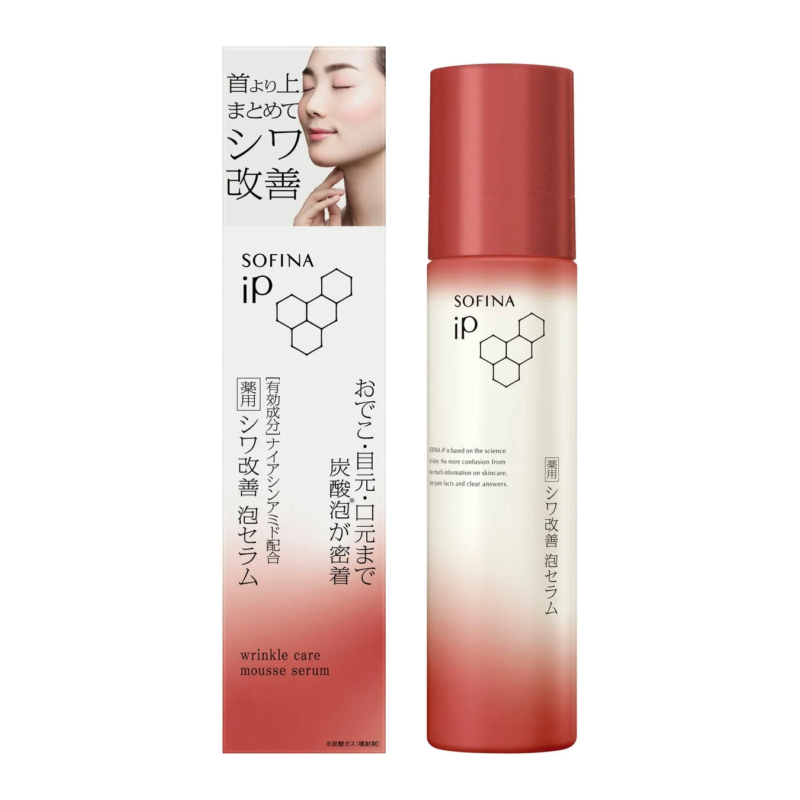 SOFINA iP Medicated Wrinkle Improvement Bubble Serum