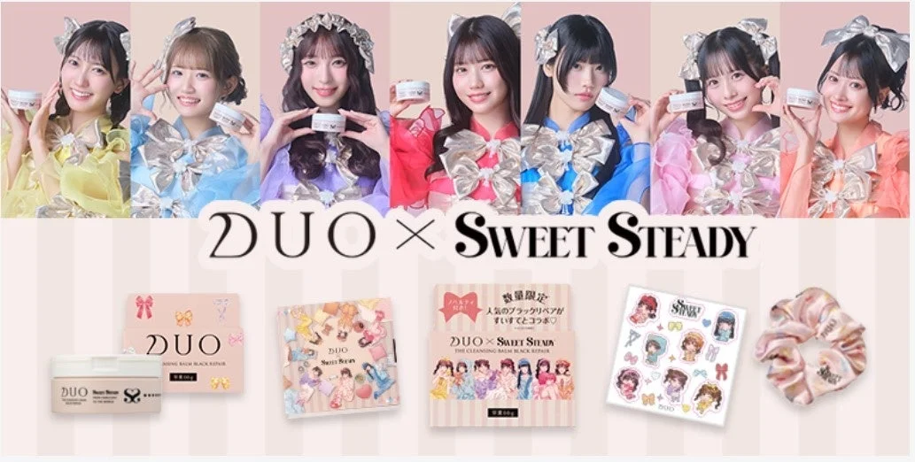 DUO x SWEET STEADY Colaboración