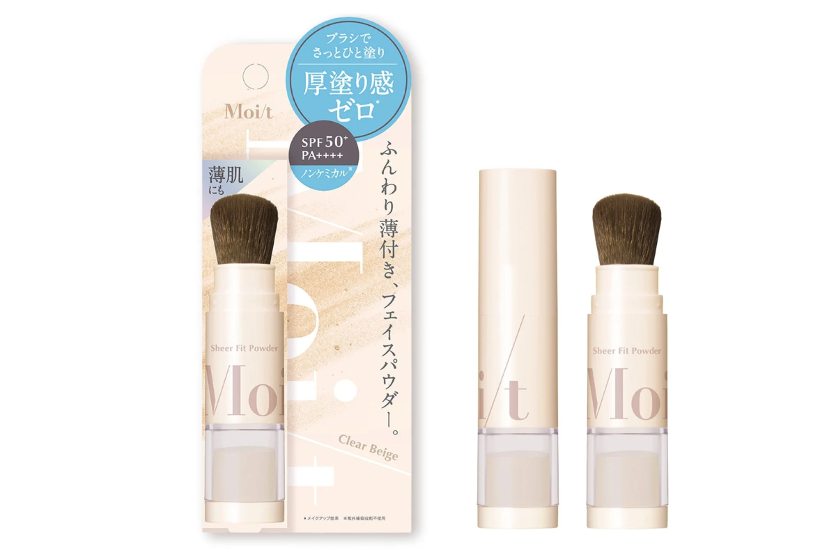 Moi/t Sheer Fit Powder con brocha