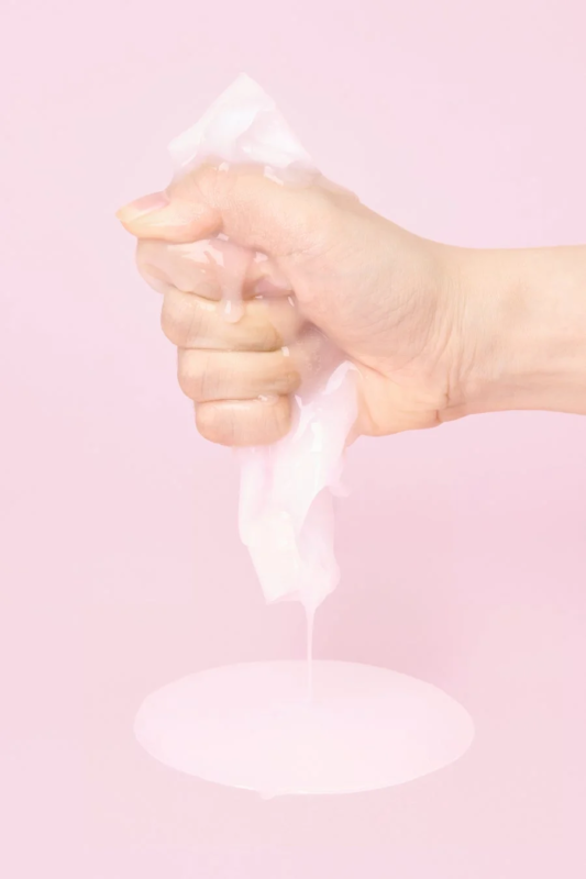 Mascarilla en hoja con mucha esencia