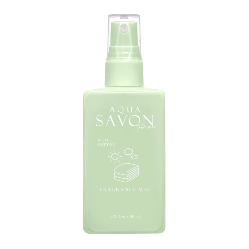 Bruma Perfumada Aqua Savon for me con aroma a algod&oacute;n blanco