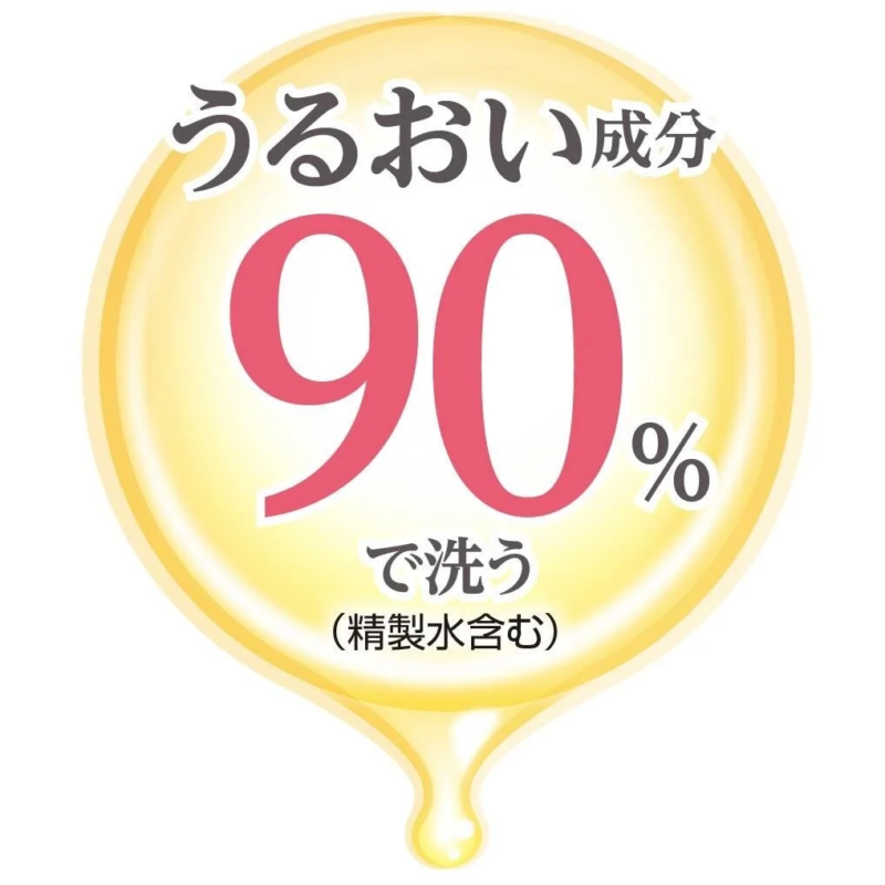 90% de ingredientes hidratantes