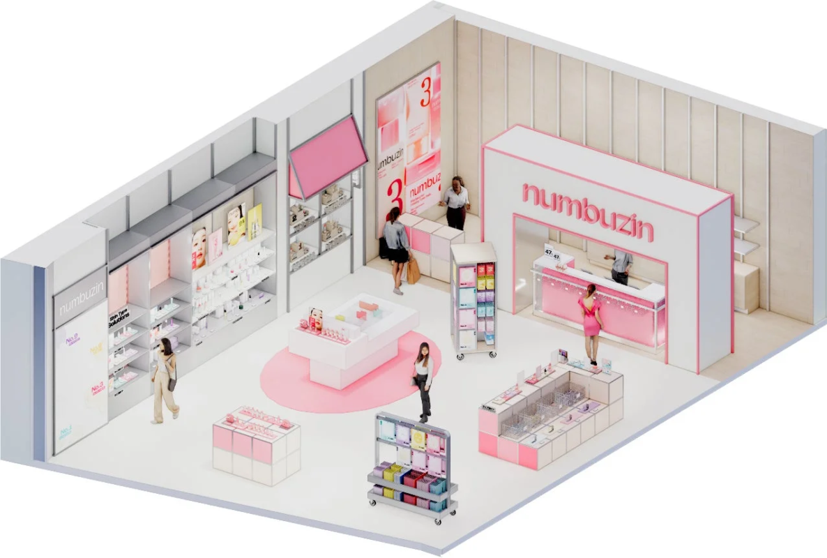 Interior de la tienda numbuzin