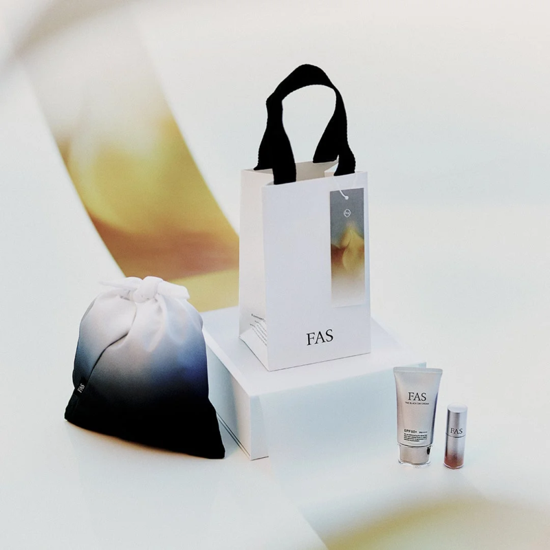 Bolsa de regalo FAS y productos