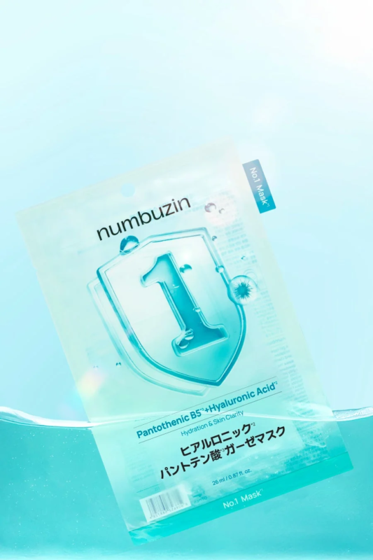 Mascarilla de Gasa con Pantenol y Ácido Hialurónico Nº 1