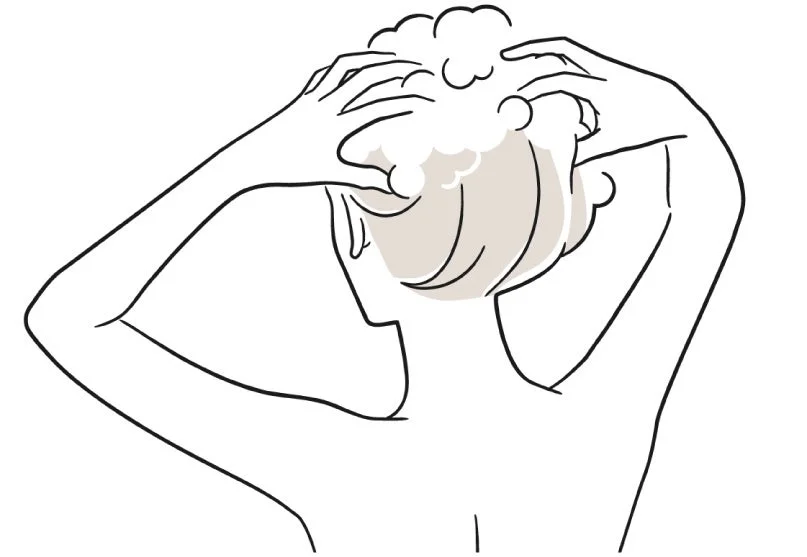 Lavado con Cream Shampoo