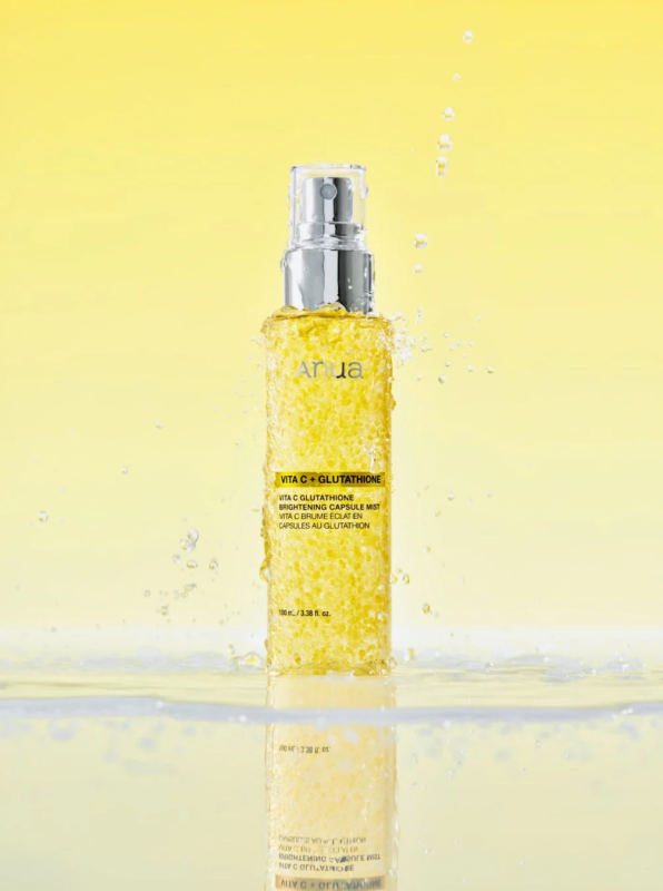 Anua Vita C Glutati&oacute;n C&aacute;psula Mist con salpicaduras