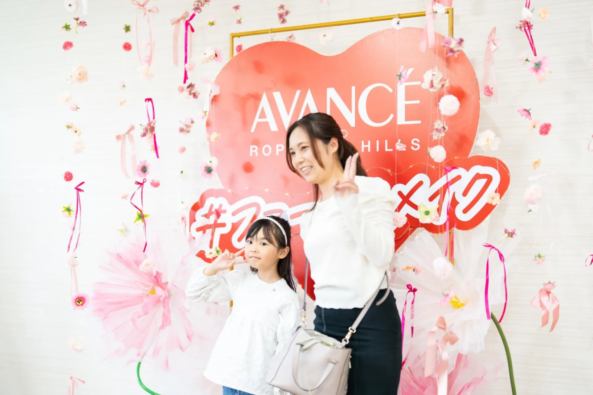 Madres e hijas en el photocall