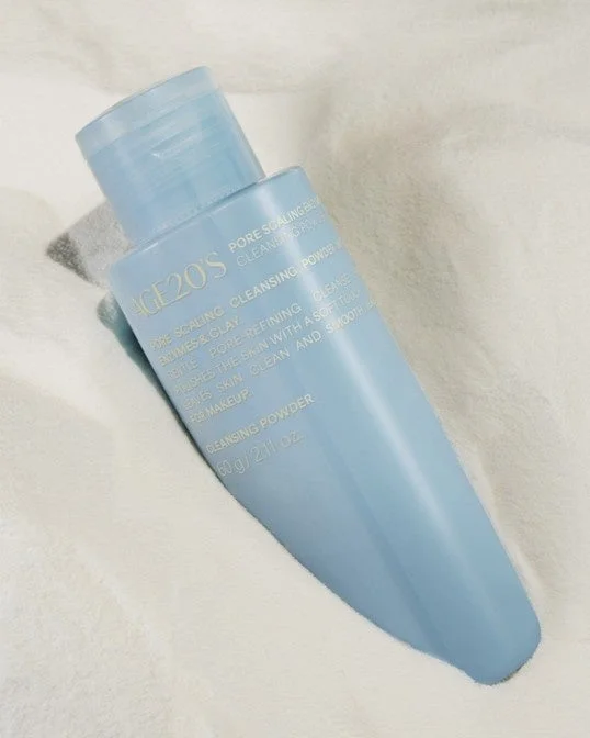 Botella azul de Pore Scaling Cleansing Powder