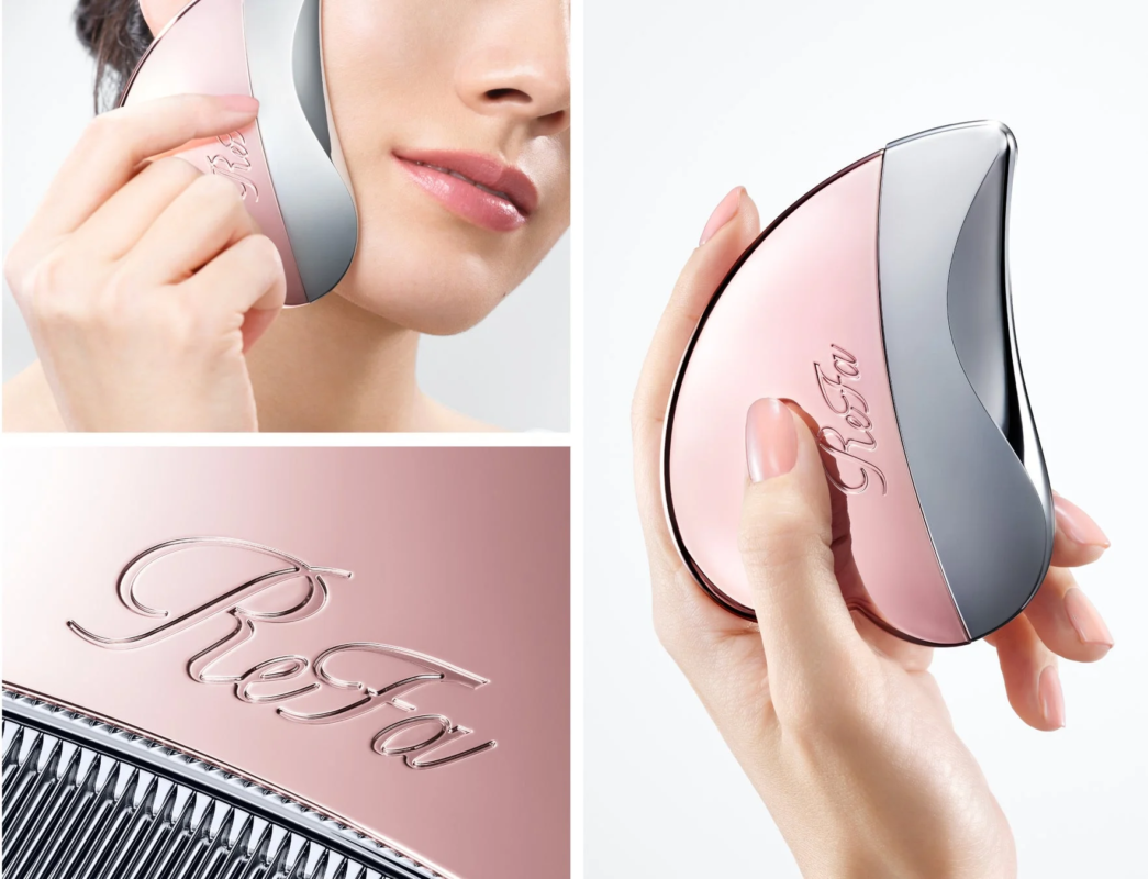 Uso del ReFa HEART COMB CAXA