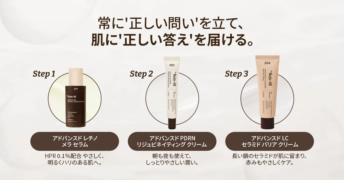 Set de 3 Pasos de Dr.Reju-All